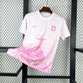 MAILLOT BRESIL 2025/26 ROSE BLANC