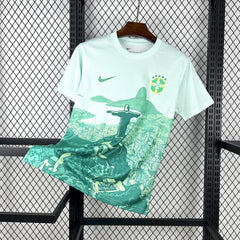 MAILLOT BRESIL 2025/26 VERT BLANC