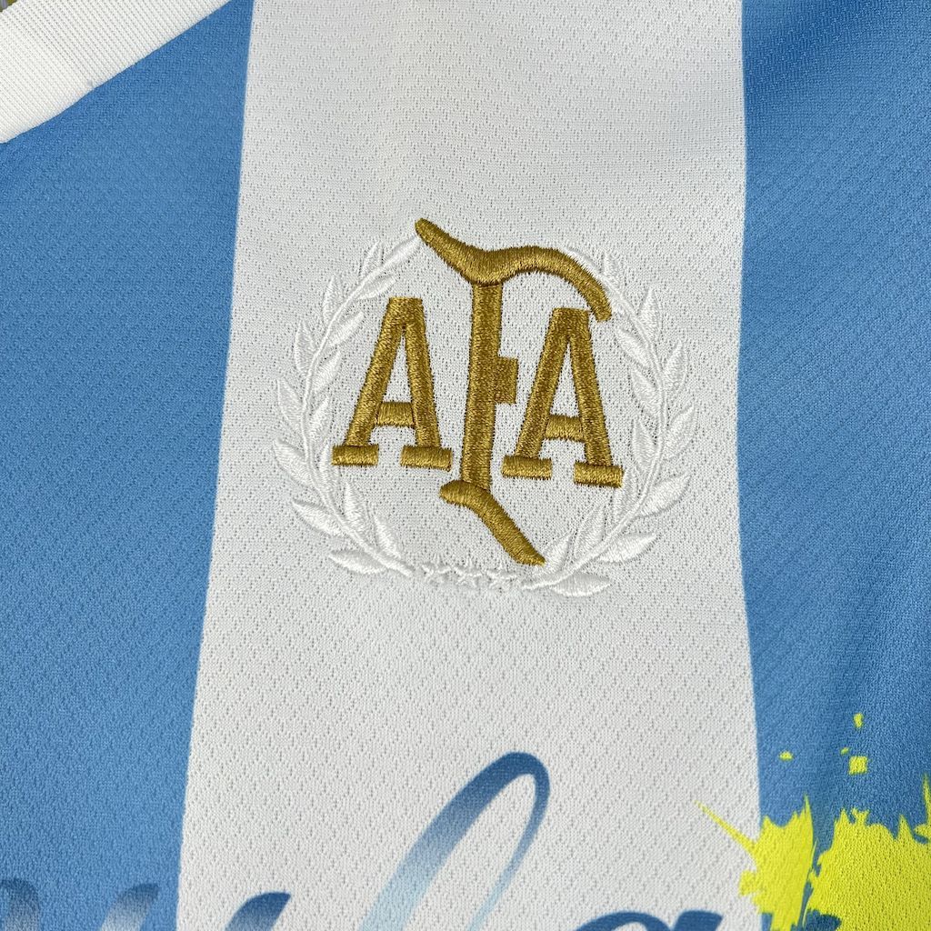 MAILLOT ARGENTINE 2024/25 50EME ANNIVERSAIRE MESSI