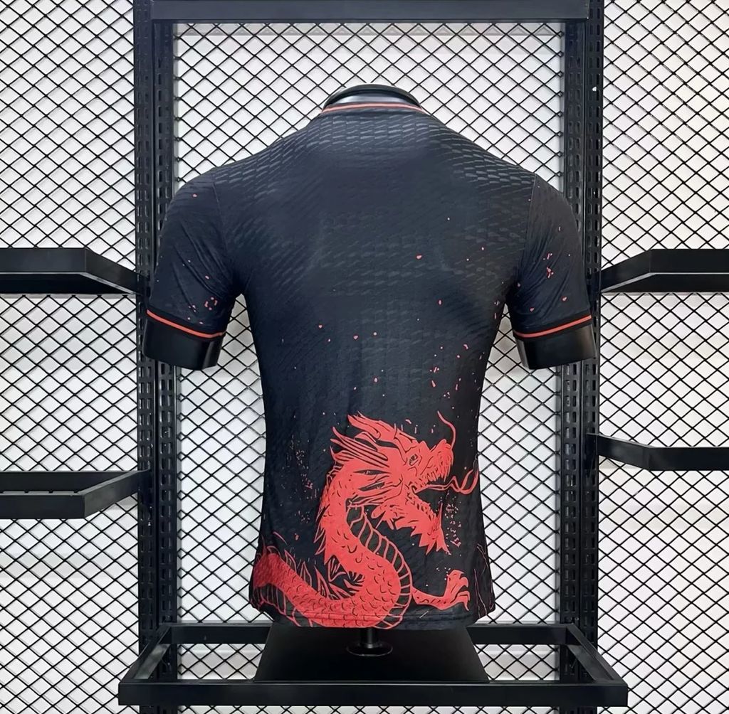 MAILLOT JAPON 2024/25 CONCEPT DRAGON ROUGE BLACK WARRRIOR