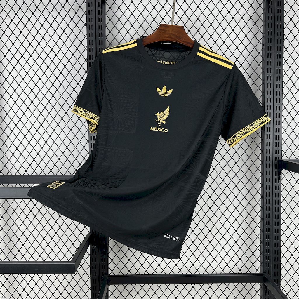 MAILLOT MEXIQUE 2025/26 OR NOIR