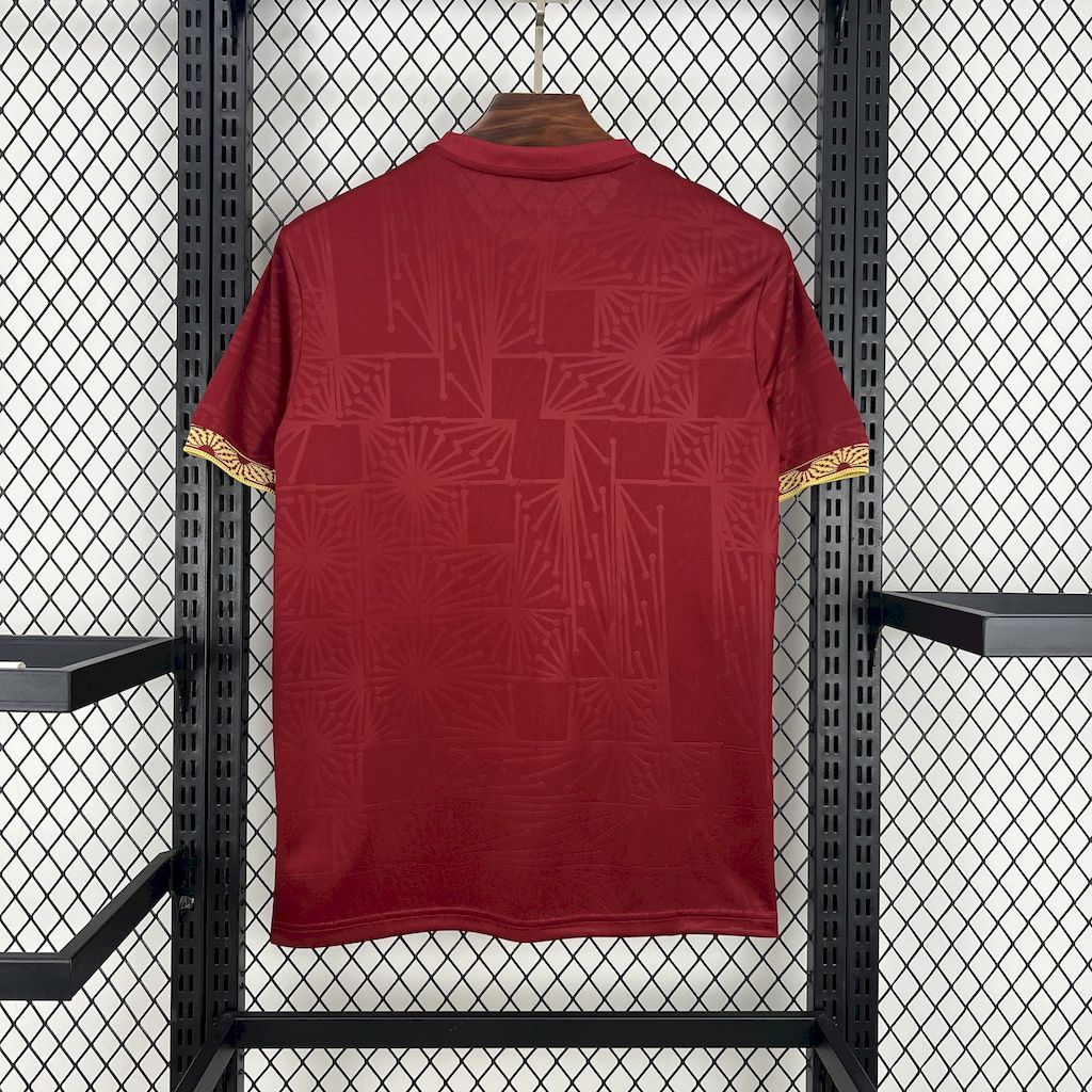 MAILLOT MEXIQUE 2025/26 OR ROUGE