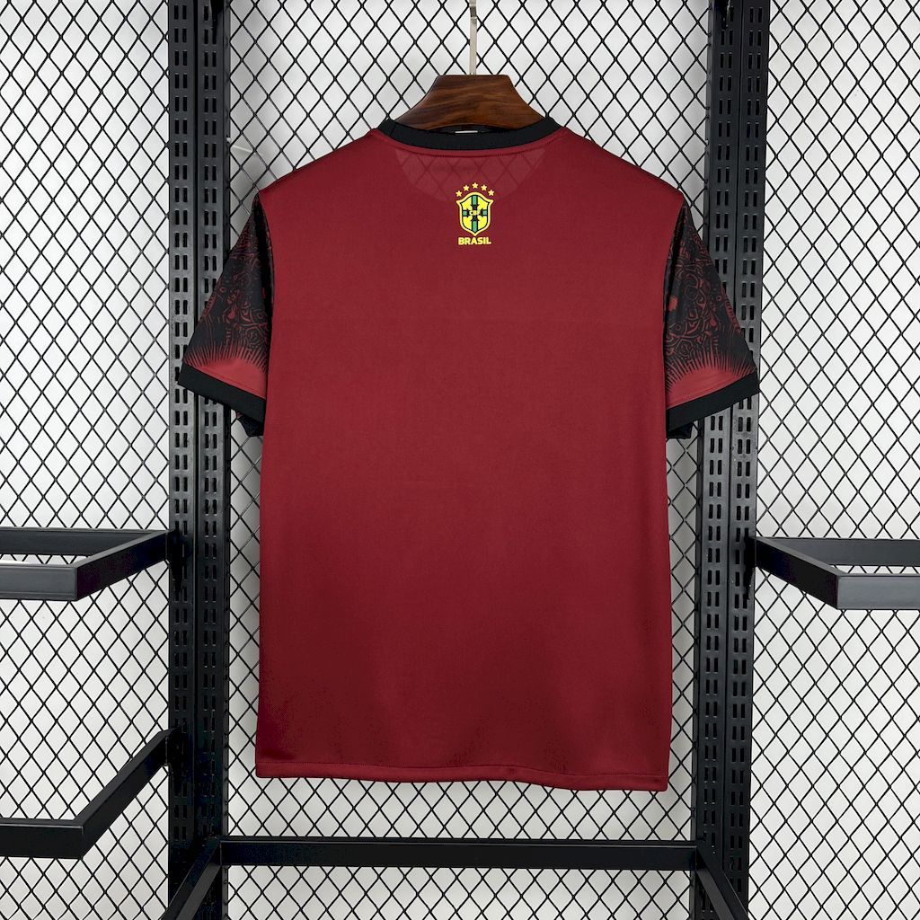 MAILLOT BRESIL 2025/26 JORDAN ROUGE ET NOIR