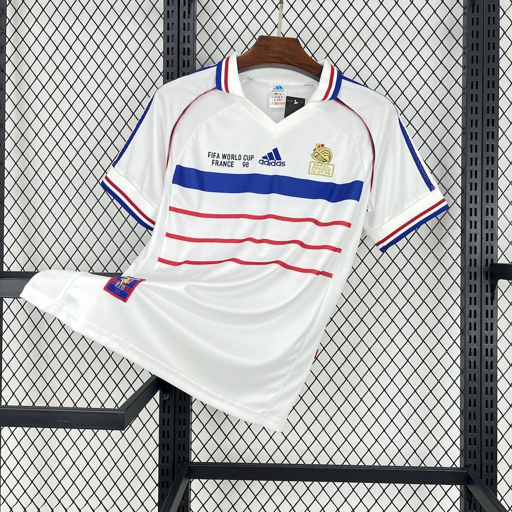 MAILLOT FRANCE 1998 COUPE DU MONDE EXTERIEUR RETRO