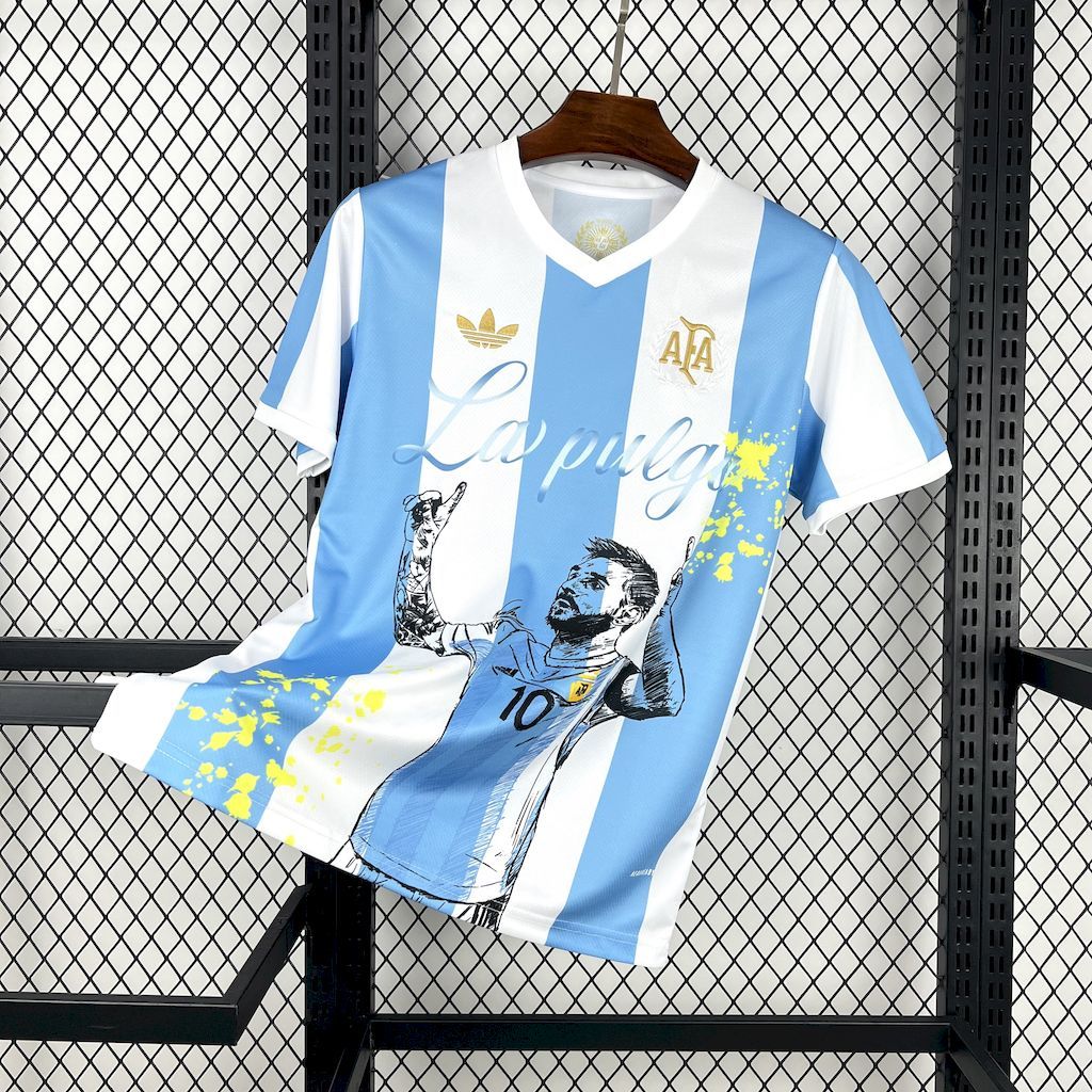 MAILLOT ARGENTINE 2024/25 50EME ANNIVERSAIRE MESSI