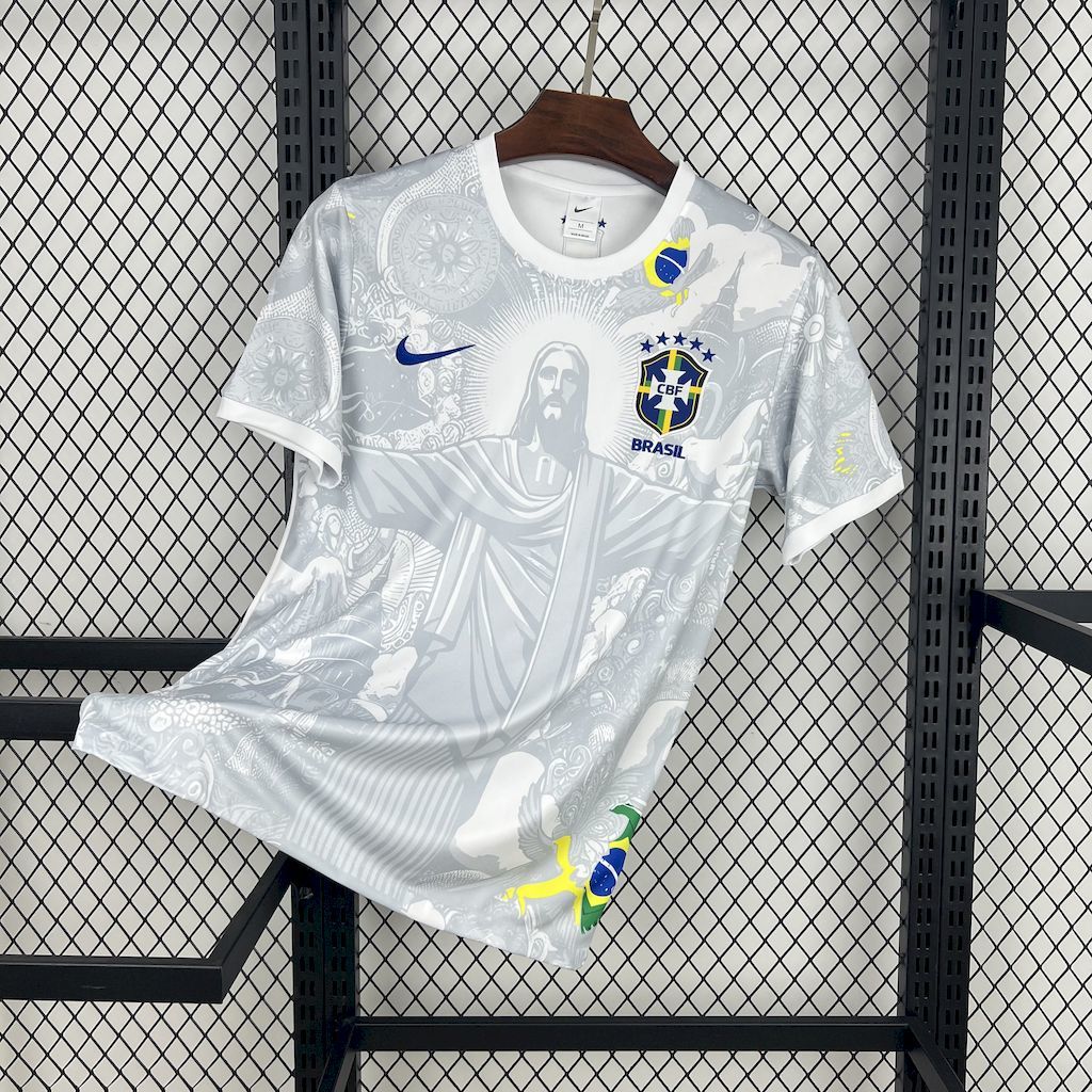 MAILLOT BRESIL 2024/25 CONCEPT BLANC