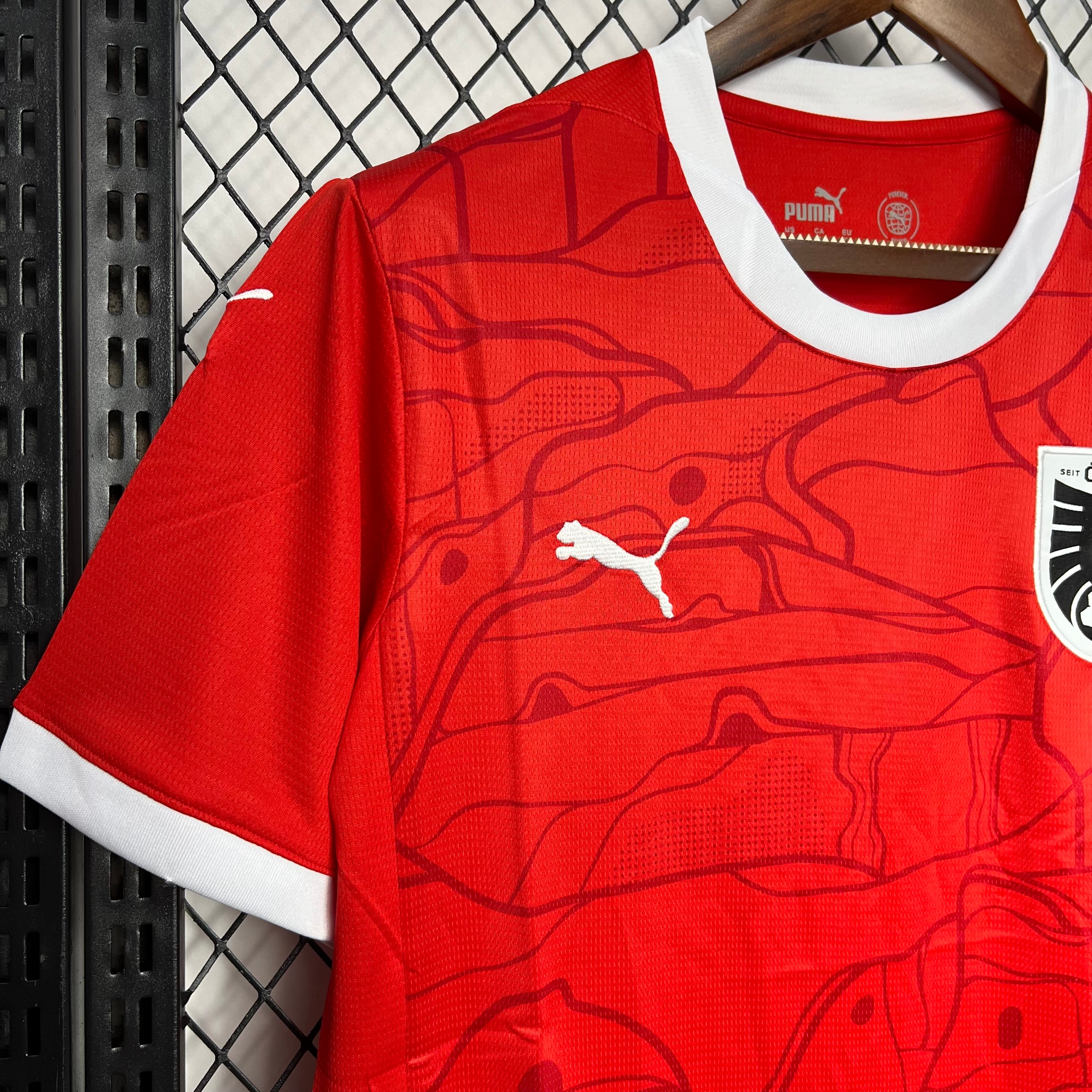 MAILLOT AUTRICHE 2024/25 EURO EXTERIEUR DOMICILE