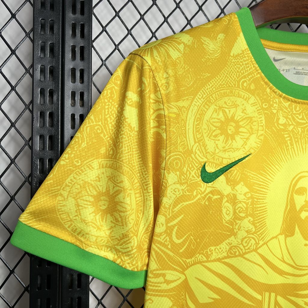 MAILLOT BRESIL 2024/25 CONCEPT JAUNE