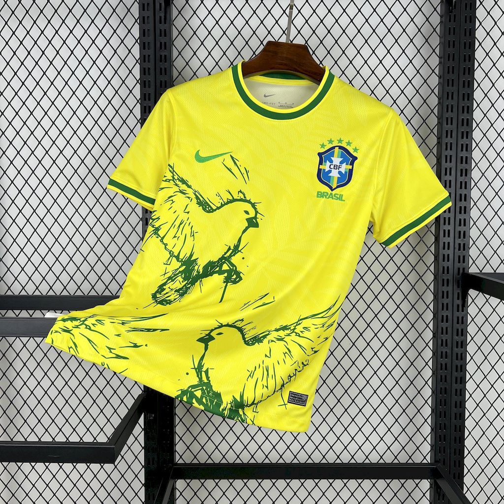 MAILLOT BRESIL 2025/26 PIGEON JAUNE