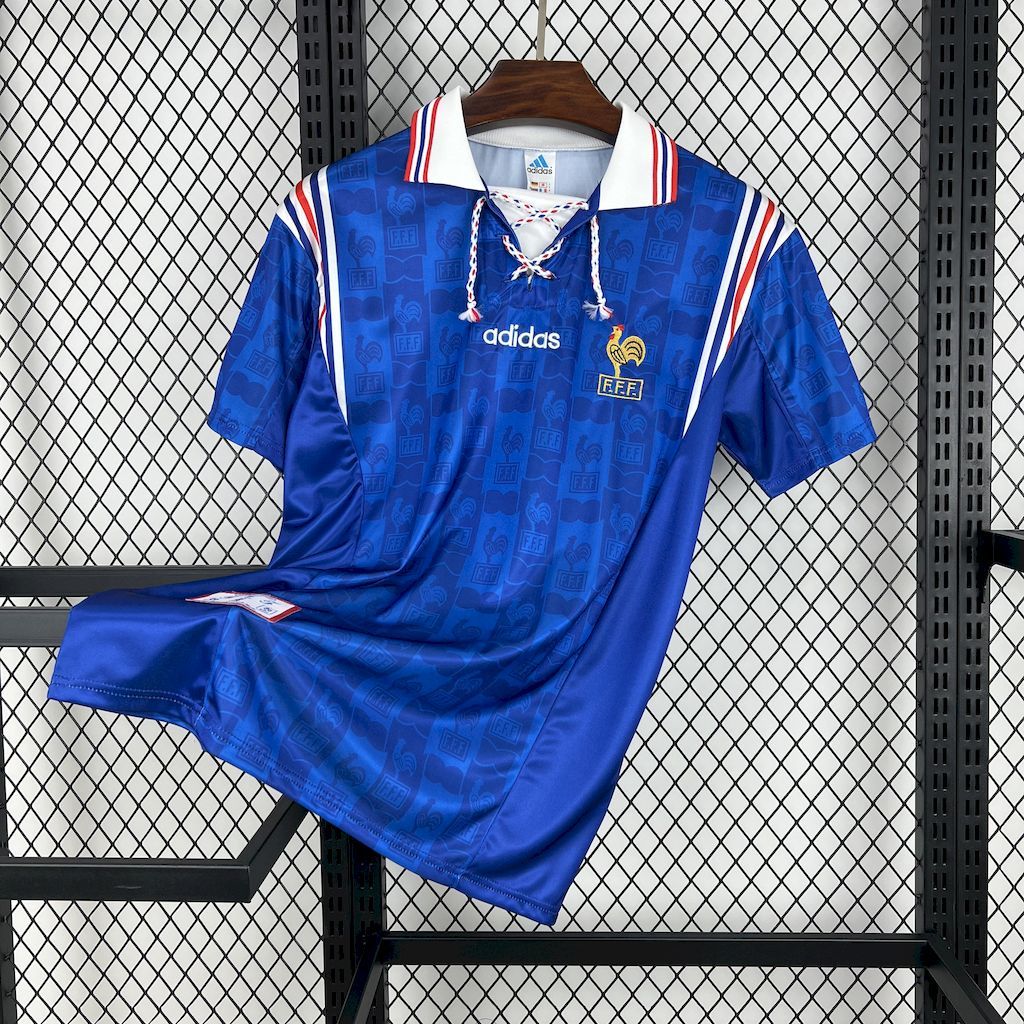 MAILLOT FRANCE 1996 DOMICILE RETRO