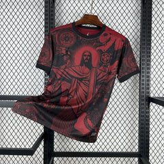 MAILLOT BRESIL 2025/26 JORDAN ROUGE ET NOIR