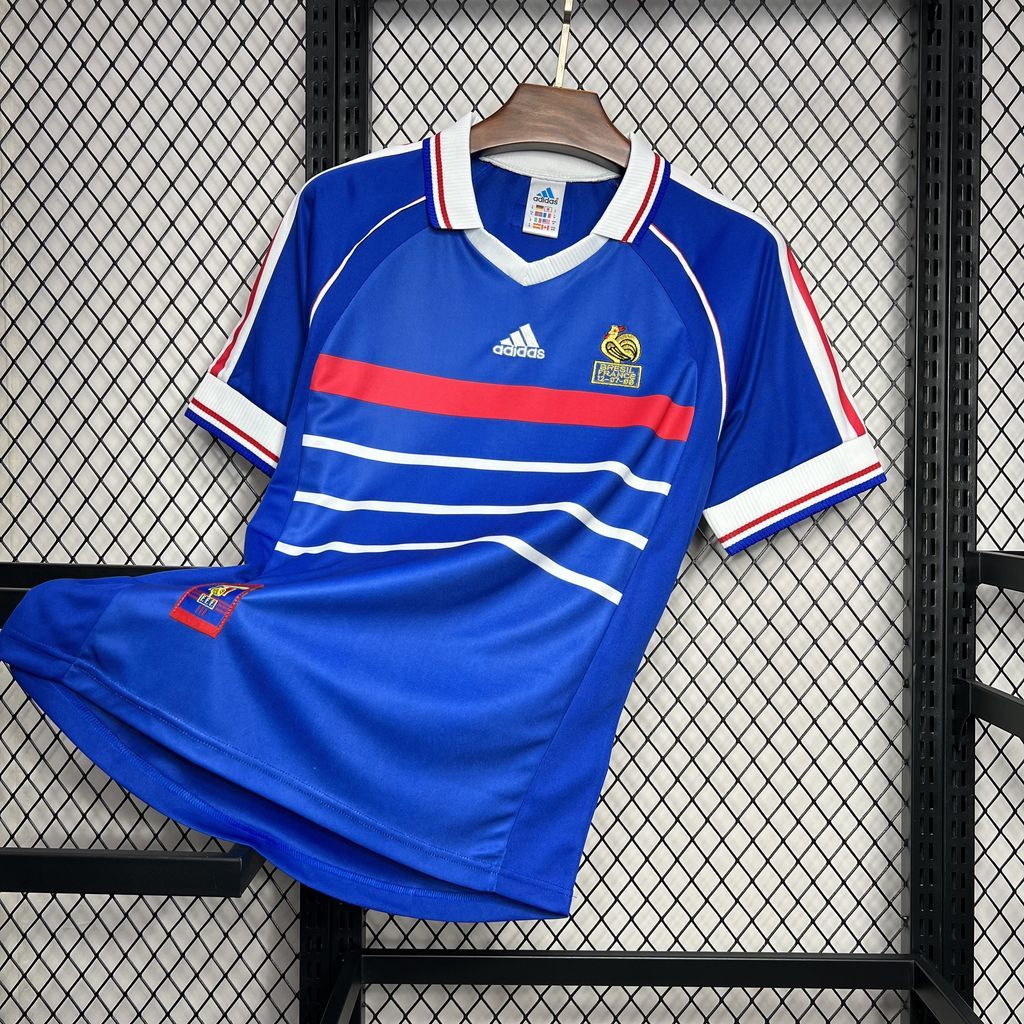 MAILLOT FRANCE 1998 DOMICILE RETRO