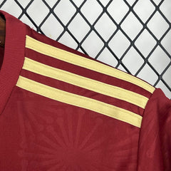 MAILLOT MEXIQUE 2025/26 OR ROUGE