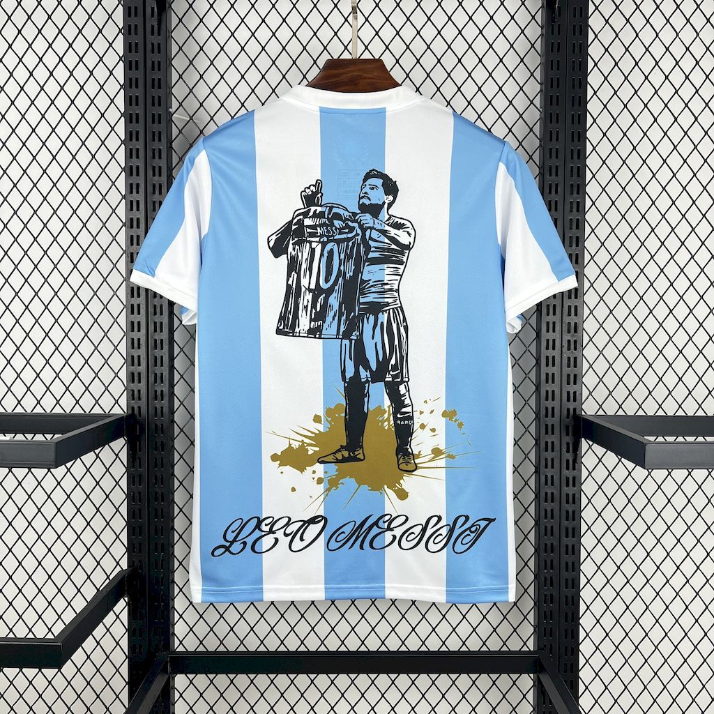 MAILLOT ARGENTINE 2024/25 50EME ANNIVERSAIRE MESSI