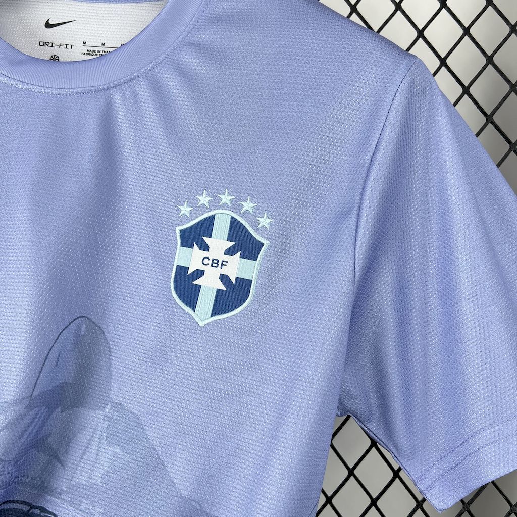 MAILLOT BRESIL 2025/26 VIOLET CLAIR