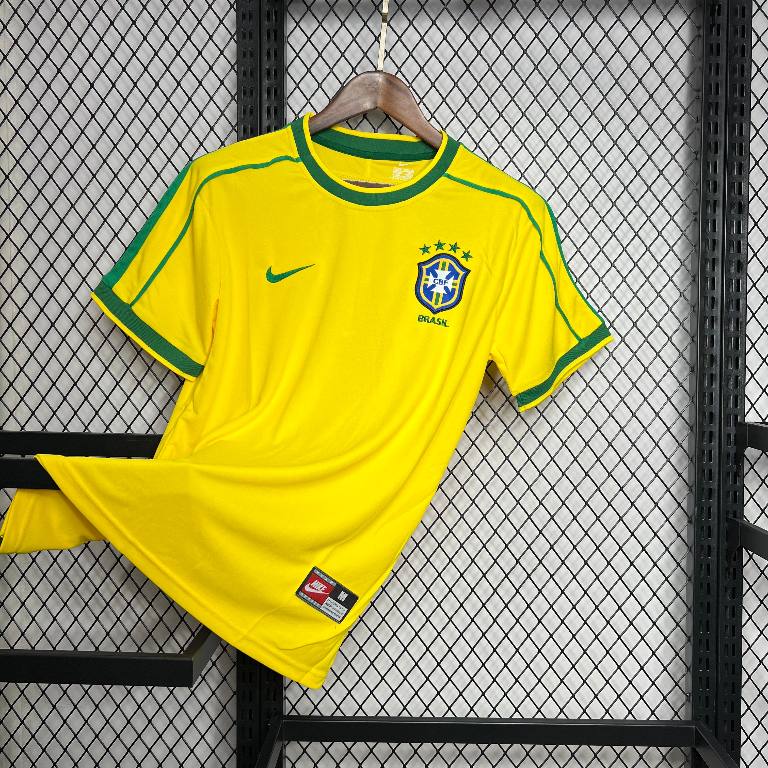 MAILLOT BRESIL 1998 DOMICILE RETRO